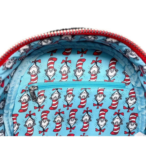 Loungefly Dr. Seuss Cat in the Hat Cosplay Mini Backpack